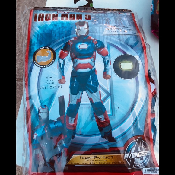 Halloween Ironman 3. Ironman Patriot. Boys - Picture 1 of 4
